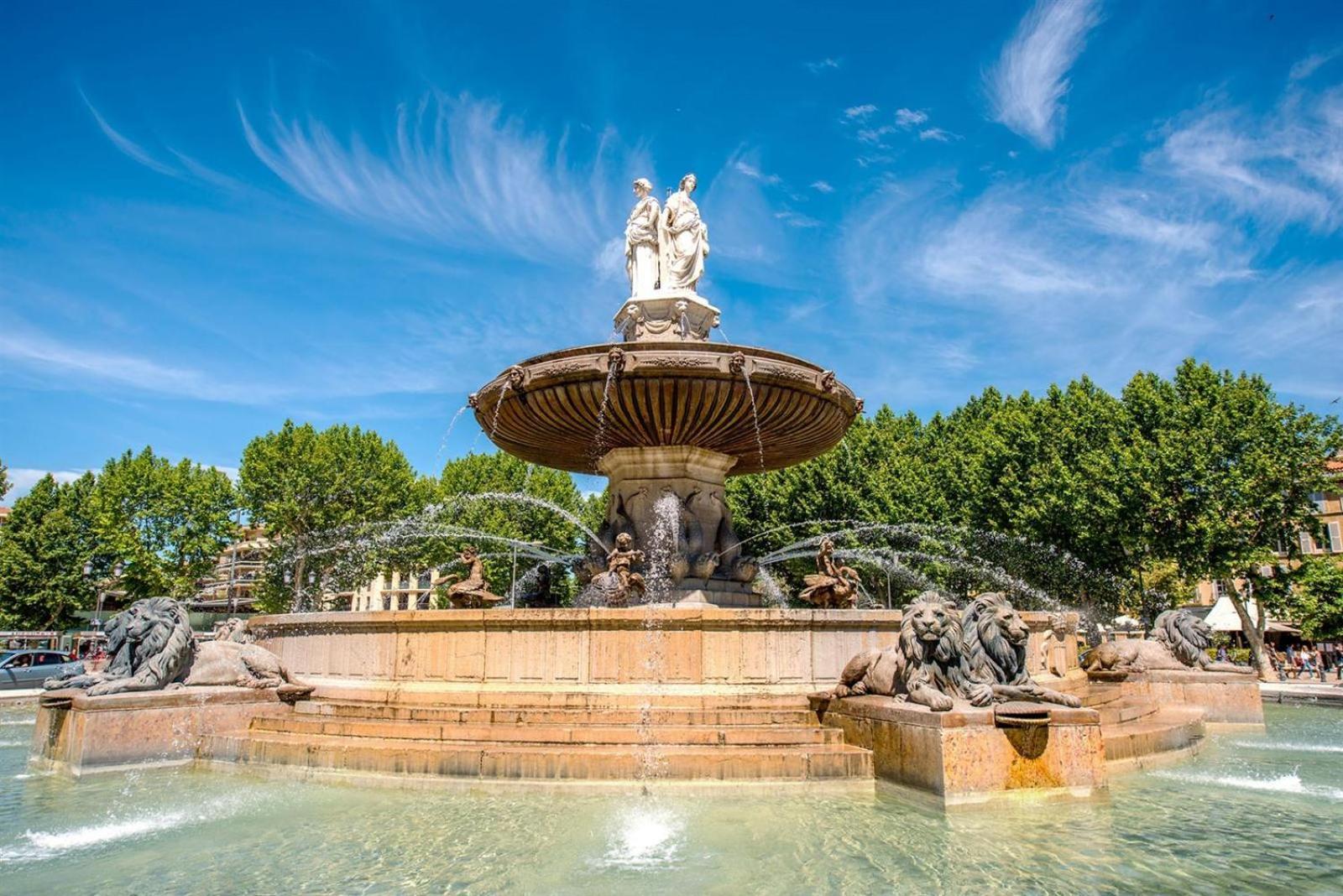 L'Amandier - Joli Appartement T3 Neuf Centre Ville A 2 Pas De La Rotonde Mirabeau Et Des Allees Provencales Aix-en-Provence Buitenkant foto